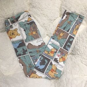 Lularoe OS Pooh Leggings